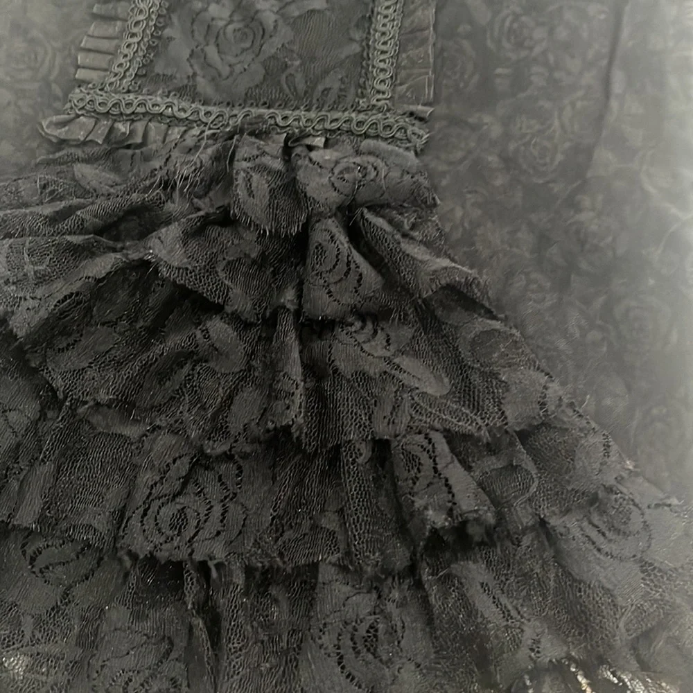 A beautiful gothic Lolita Ruffled Pencil Skirt S - Picture 3 of 11